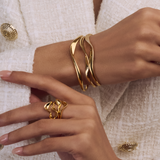 Wave Bracelet Stone